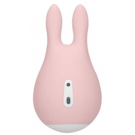 Розовый клиторальный стимулятор Sugar Bunny - 9,5 см.